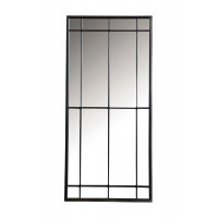 Coaster Furniture 962913 Rectangular Window Pane Wall Mirror Black